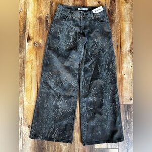 Refrain size 0 floral jeans